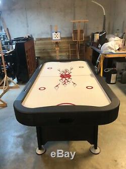 Air hockey table fat cat used 84in digital score and analog score