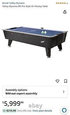 Air hockey table new