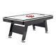 Airzone Air Hockey Table Game 80 Black Chrome Play Indoor with High End Blower