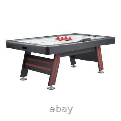 Airzone Air Hockey Table With High End Blower, 84, Red And Black
