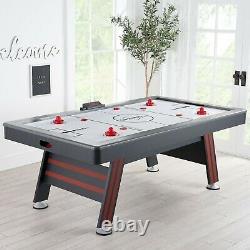 Airzone Air Hockey Table with High End Blower, 84, Red and Black FREE SHIPPING