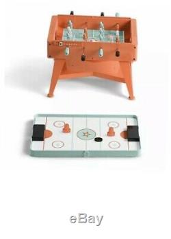 American Girl Doll 3 in 1 Game Night Table Air Hockey Foosball Ping Pong NEW