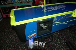 Arcade Air Hockey Table Hot Flash Blacklight Version