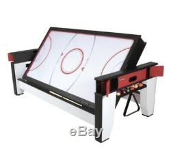 Atomic 2-in-1 Flip Top Game Table 7 Feet Air Hockey and Billiards Pool Table