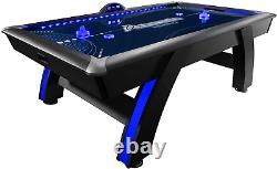 Atomic 90 Or 7.5 Ft Led Light Up Arcade Air Powered Hockey Tables Includes Li