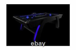 Atomic 90 or 7.5 ft LED Light UP Arcade Air Powered Hockey Tables Includes