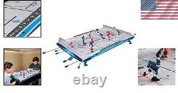 Authentic Plexiglass Tabletop Rod Hockey Game Perfect for Family Fun