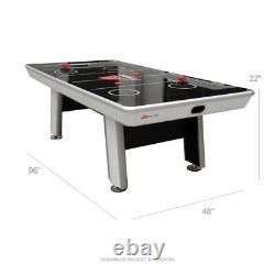 Avenger Air Hockey Table 8 Ft With LED Scoring And 120V Blowers Indoor Game Room