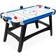 BEST CHOICE 58in MID-SIZE AIR HOCKEY TABLE w 2 PUCKS, 2 PUSHERS, LED SCORE BOARD