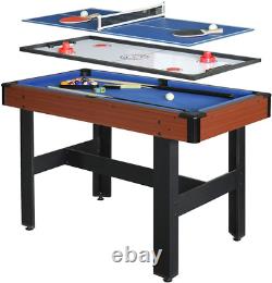 BG1131M Triad 3-In-1 48-In Multi Game Table with Pool Glide Hockey and Table T