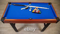 BG1131M Triad 3-In-1 48-In Multi Game Table with Pool, Glide Hockey, and Table T