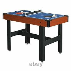 BG1131M Triad 3-in-1 48-in Multi Game Table with Pool, Glide Hockey, and Blue