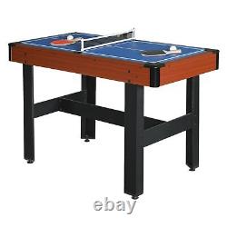 BG1131M Triad 3-in-1 48-in Multi Game Table with Pool, Glide Hockey, and Tabl