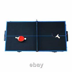 Bandit 5-Ft Air Hockey and Table Tennis Multigame Table, Great for Family