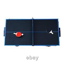 Bandit 5-Ft Air Hockey and Table Tennis Multigame Table, Great for Family