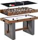 Barrington 3-In-1 Combination Game Table 54, Foosball, Air-Powered Hockey and T