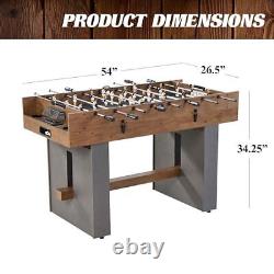 Barrington 3-in-1 Combination Game Table 54, Foosball, Air-Powered Hockey and