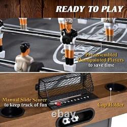 Barrington 3-in-1 Combination Game Table 54, Foosball, Air-Powered Hockey and