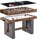 Barrington 3-in-1 Combination Game Table 54, Foosball, Air-Powered Hockey and T