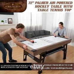 Barrington 72 inch Air Powered Hockey Table and Table Tennis Top