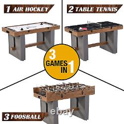 Barrington Urban Collection 54 3-In-1 Combination Game Table with Air Powered H