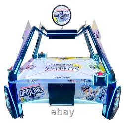 Barron Games Open Ice 4 Player Air Hockey Table