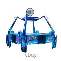 Barron Games Open Ice 4 Player Air Hockey Table