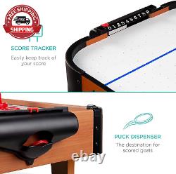 Best Choice Products 40In Portable Tabletop Air Hockey Arcade Table for Game Roo