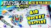 Beyblade Burst Battle Royal On Air Hockey Table Hasbro Turbo Slingshock