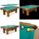 Billiard Pool Table Ping Pong Table Tennis Top Combo Set Indoor Game Room 87