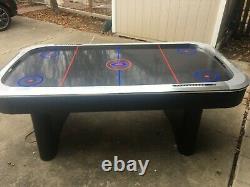 Black and Silver Tournament Choice Air Hockey Table Great Condition