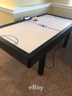 Blue Line 7 ft. Hockey Wingman Air Powered Hockey Table Excellent Condition