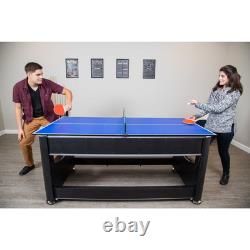 Bluewave 6-Ft. Triple Threat 3 In 1 Multi Game Table