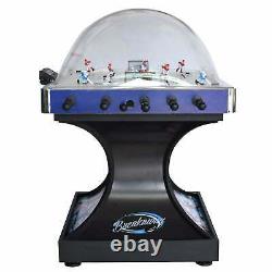 Breakaway Dome Hockey Table with E-Z Grip Handles and LED Black