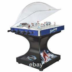 Breakaway Dome Hockey Table with E-Z Grip Handles and LED Black