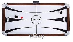 Brentwood 7.5' Ft LED Electronic Scoring Air Hockey Table