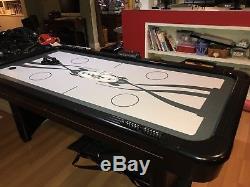 Brunswick 7 Foot Air Hockey Table, V Force with Scorer, Pushers and Pucks