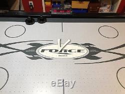 Brunswick 7 Foot Air Hockey Table, V Force with Scorer, Pushers and Pucks