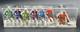 COLECO EAGLE TABLE HOCKEY GAME SET NHL 36 TIN METAL HOCKEY PLAYERS with CASE