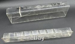 COLECO EAGLE TABLE HOCKEY GAME SET NHL 36 TIN METAL HOCKEY PLAYERS with CASE