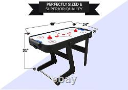 Calix 4-Foot Folding Air Hockey Table