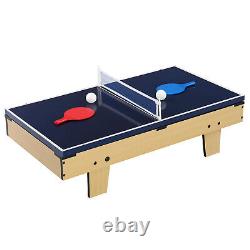 Christmas Air Hockey Foodball Table Tennis Billiard Arcade Kids Multi Game 4in1