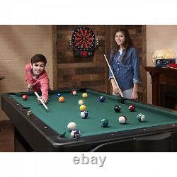 Combo Game Table Billiards + Air Hockey + Table Tennis Accessories Included