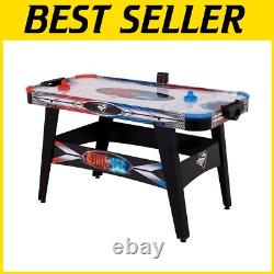 Compact Fire'n Ice 54 Air Hockey Table with LED Features for Family Fun