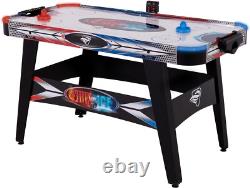 Compact Fire'n Ice 54 Air Hockey Table with LED Features for Family Fun