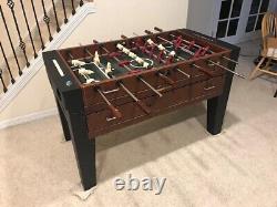 Compact Multi-game Table Foosball, Pool, Air Hockey, Mini-bowling, Shuffleboard