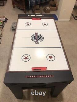 Compact Multi-game Table Foosball, Pool, Air Hockey, Mini-bowling, Shuffleboard