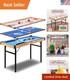 Complete 4 in 1 Sports Arcade Table Pool, Air Hockey, Table Tennis & More