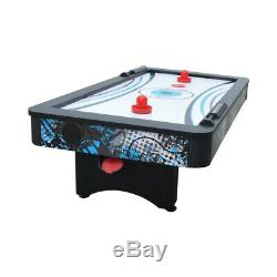 Crossfire 42-in Tabletop Air Hockey Table with Mini Basketball Game