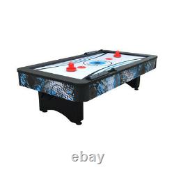 Crossfire 42-in Tabletop Air Hockey Table with Mini Basketball Game